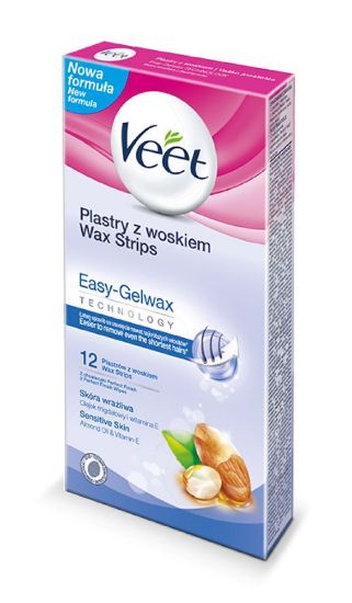 Pilt VEET vahaplaaster COLD WAX 12 SENSETIVE