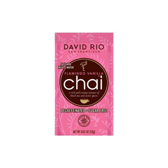 Pilt David Rio Chai Flamingo Vanilla doosipakid 12x18g