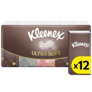 Pilt Kleenex taskurätikud Ultra Soft 9tk  x 12 pakki 4-kihiline