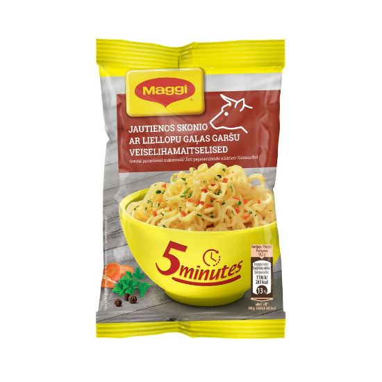 Pilt Maggi kiirnuudlid veiselihamaitselised, 59.2g