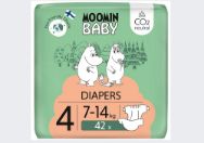 Pilt Moomin Baby mähkmed Nr4 7-14kg 42tk