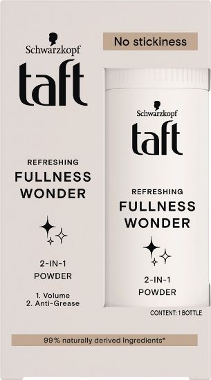 Pilt Taft juuksepuuder 2in1 FULLNESS WONDER 10g