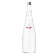 Pilt EVIAN looduslik mineraalvesi klaaspudelis 0,75l