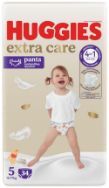 Pilt Huggies püksmähkmed Extra Care 5 12-17kg 34tk