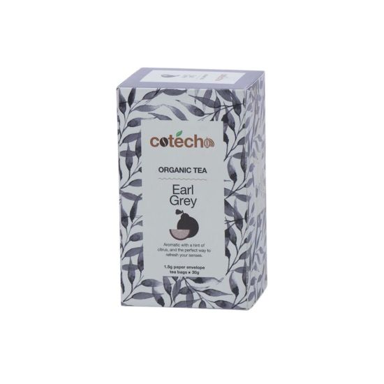 Pilt Cotecho ECO Organic Earl Grey teepakk 20tk