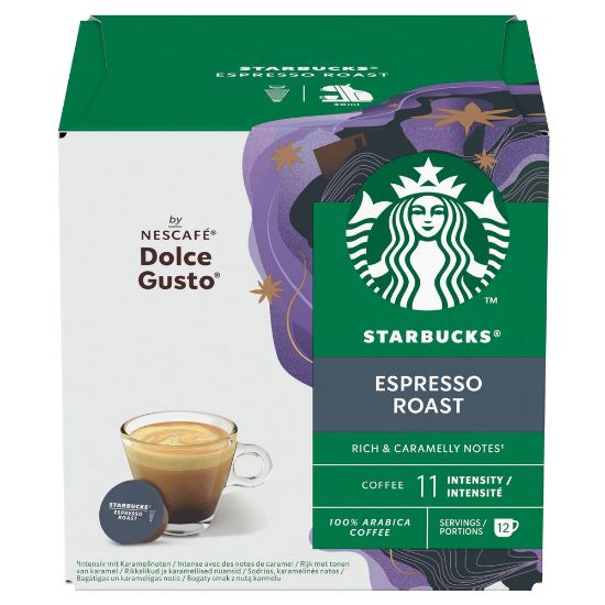 Pilt Starbucks Espresso Roast kohvikapslid 12 tk