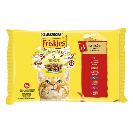 Pilt Friskies kiisueine einevalik liha 4x85g