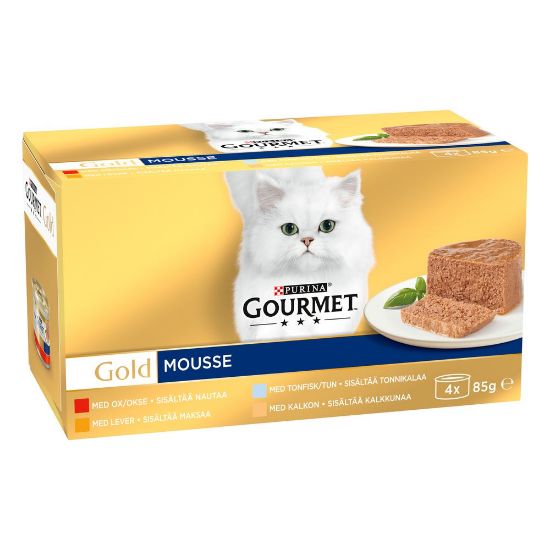 Pilt Gourmet Gold kassikonserv pasteet 4pakk 4x85g