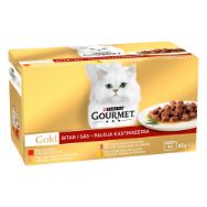 Pilt Gourmet Gold kiisueine einevalik kastmes 4x85g