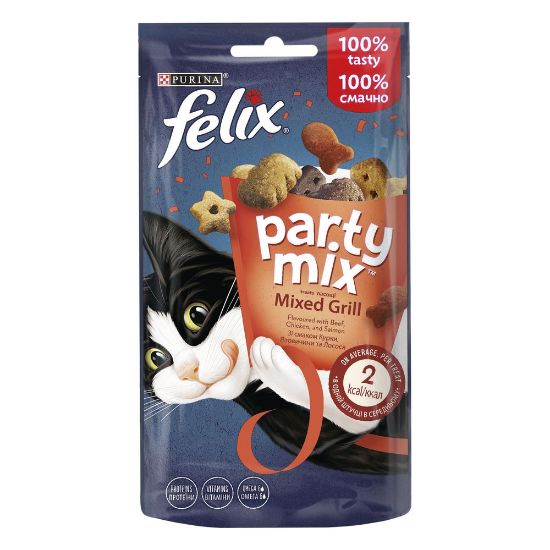 Pilt Felix kassimaius Party Mix Grill 60g