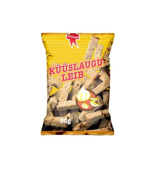 Pilt Balsnack leivakrõbinad küüslaugu 80g