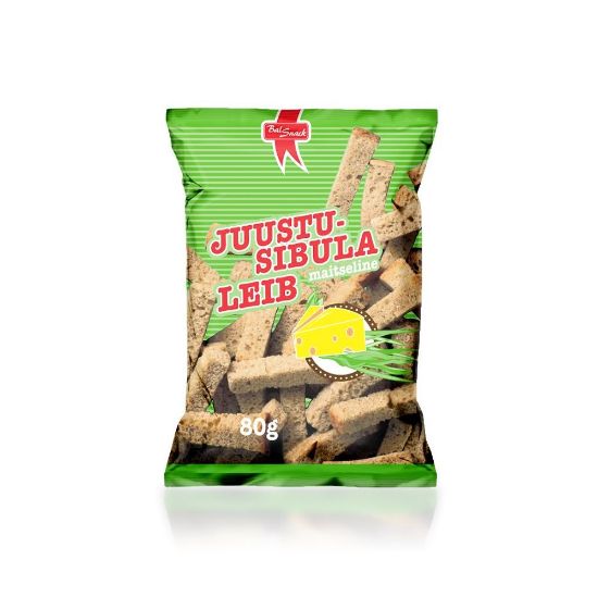 Pilt Balsnack leivakrõbinad juustu-sibula 80g