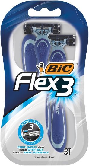 Pilt Bic raseerija Flex B3 3 Comfort 3tk