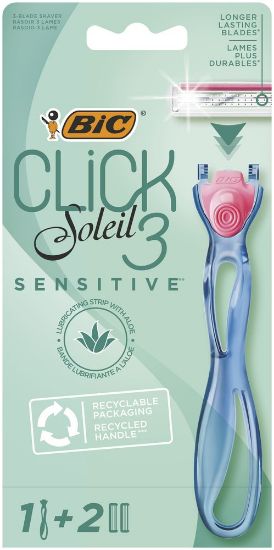 Pilt Bic raseerija Miss Soleil click sensitive  1+2 tk