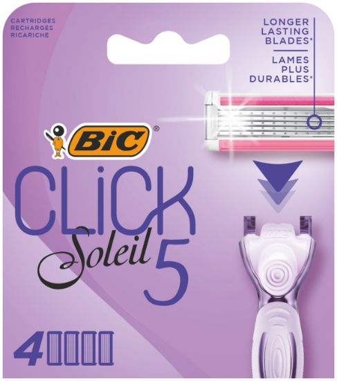 Pilt Bic varuterad Soleil Click 5 4tk