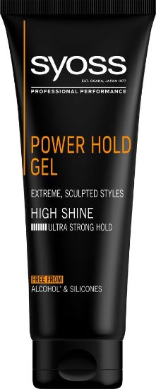 Pilt Syoss STYL. juuksegeel MEN POWER HOLD EXTREME 250ml