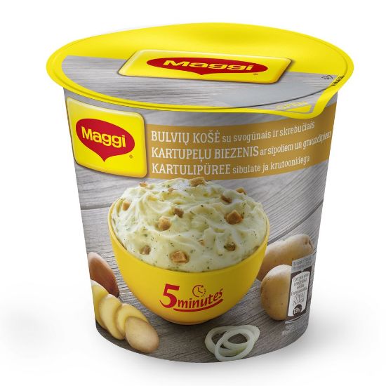 Pilt Maggi 5minutes kartulipüree sibulate ja krutoonidega 59g