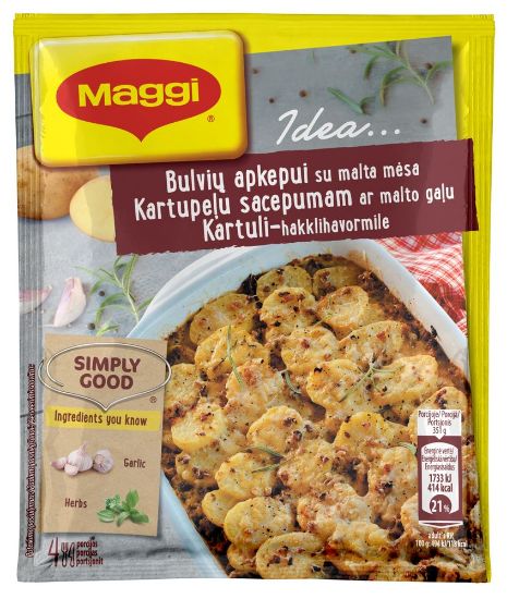 Pilt Maggi Idea… Segu kartuli-hakklihavormile 42g