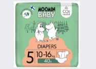 Pilt Moomin Baby mähkmed Nr5 10-16kg 40tk