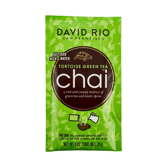 Pilt David Rio Chai Tortoise Green Tea doosipakid 12x28g