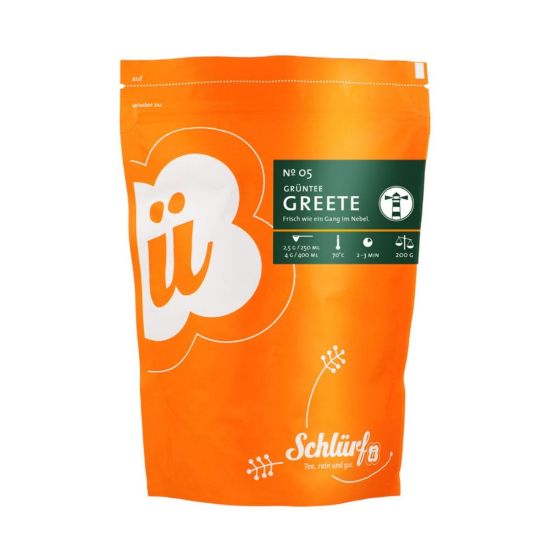 Pilt Schlürf ECO Greete roheline tee 200g