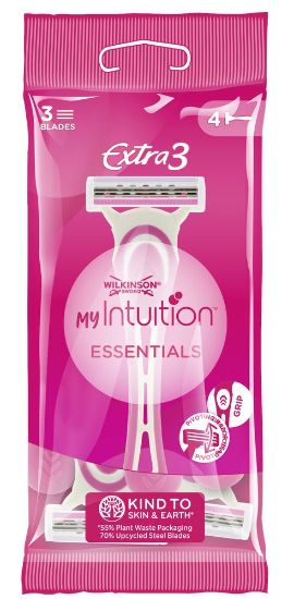 Pilt Wilkinson raseerija Extra3 Beauty Essential 4tk