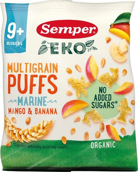 Pilt Semper ECO mitmeviljamaius mango-banaanimaitseline 9k 18g