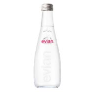 Pilt EVIAN looduslik mineraalvesi  klaaspudelis 0,33l