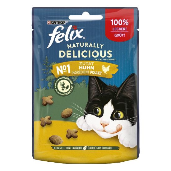 Pilt Felix kassimaius Naturally Delicious kana&nõges 50g