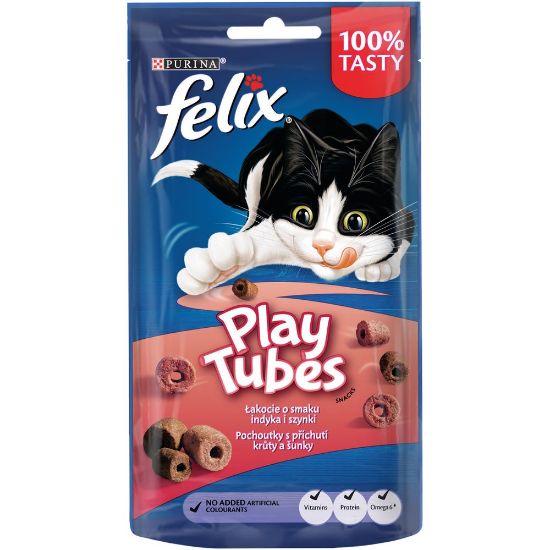 Pilt Felix kassimaius Play Tubes kalk.sin.50g