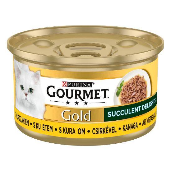 Pilt Gourmet Gold kiisueine Succulent Delights kanaga 85g