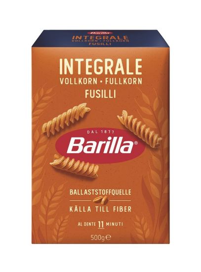 Pilt Barilla pasta Fusilli täistera, 500g