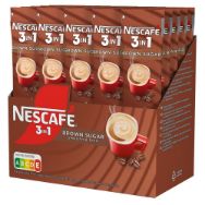 Pilt Nescafé 3in1 lahustuv kohvijook pruuni suhkruga (28x16,5g)