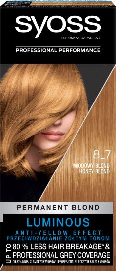 Pilt Syoss Color 8-7 KULDNE KARAMELLBLOND