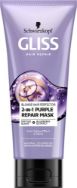 Pilt Gliss juuksemask 2in1 PURPLE REPAIR 200ml