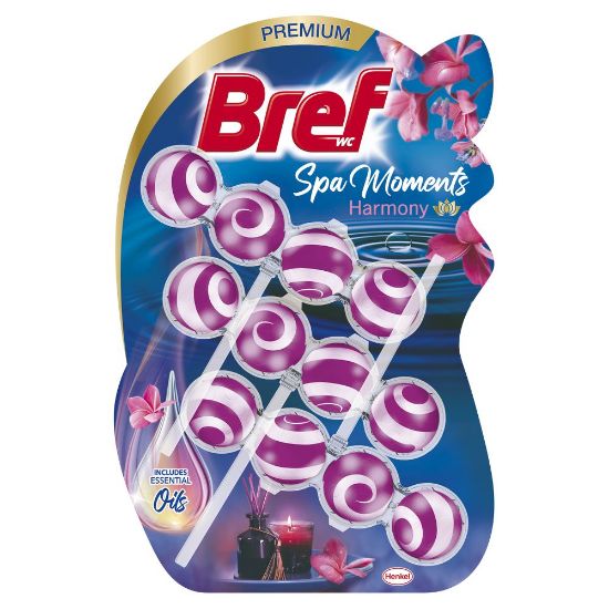 Pilt Bref WC värskendaja Spa Moments Harmony 3x50g