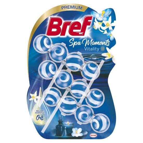 Pilt Bref WC värskendaja Spa Moments Vitality 3x50g