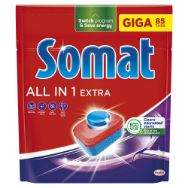 Pilt Somat nõudepesumasina tabletid All In One Extra 85tk 1,411kg