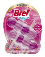 Pilt Bref WC värskendaja BRILLIANT GEL SPRING RAIN 2X42g