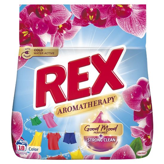 Pilt Rex pesupulber Orchid Color 18PK 990g