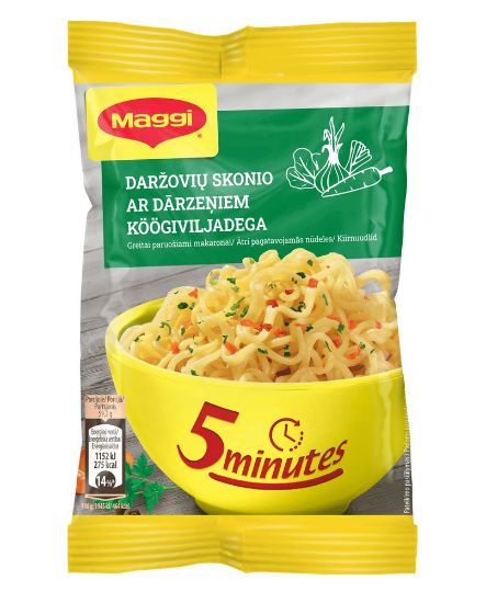 Pilt Maggi kiirnuudlid köögiviljamaitselised 59,2g