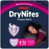 Pilt Huggies püksmähkmed DryNites 30-48kg 8-13aastane tüdruk 9tk