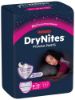 Pilt Huggies püksmähkmed DryNites 30-48kg 8-13aastane tüdruk 9tk