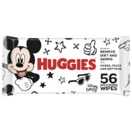 Pilt Huggies niisked salvrätikud Mickey Mouse 56tk