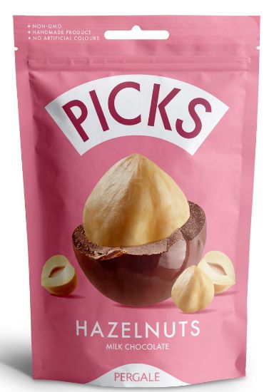 Pilt Pergale Picks sarapuupähklid glasuuris, 90g