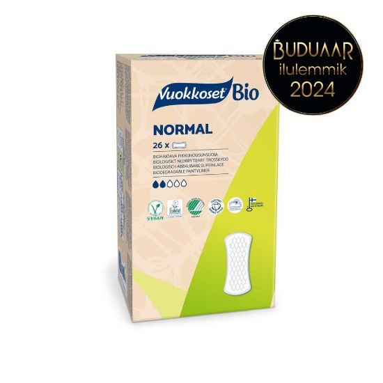 Pilt Vuokkoset pesukaitse 100% Bio Normal 26tk