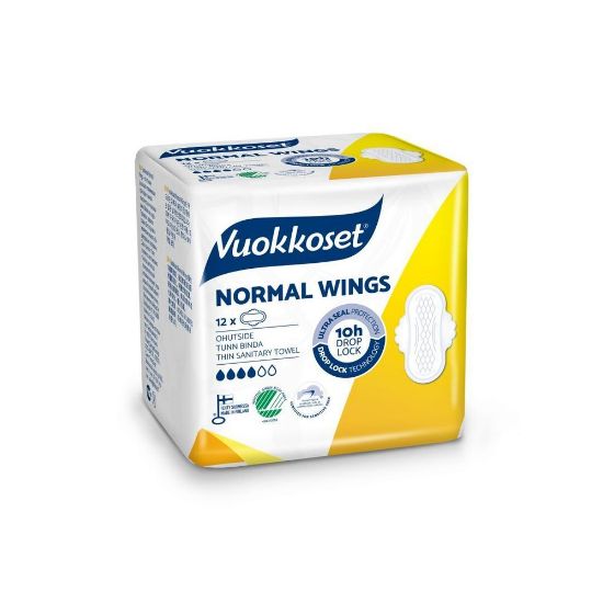 Pilt Vuokkoset hügieeniside Normal Wings 12tk