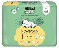 Pilt Muumi Baby mähkmed Newborn Nr1 2-5kg 25tk