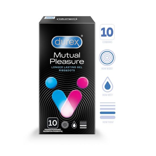 Pilt DUREX Kondoomid Mutual Pleasure 10 TK