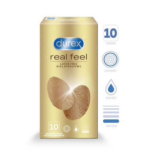 Pilt DUREX Kondoomid Real Feel 10 TK